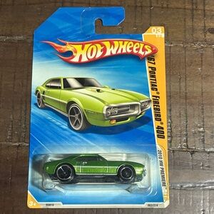 2009 Mattel Hot Wheels Green Pontiac Firebird 400 Bundle 2/$15